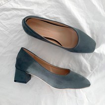 여성 가일 스퀘어 펌프스 미들힐 ws-2863