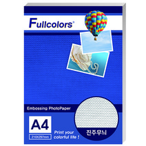 풀컬러즈 진주 무늬 양면무광 포토용지 250g 50매, A4, 1개