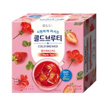 담터 콜드브루티 딸기 히비스커스, 1.5g, 40개입, 1개