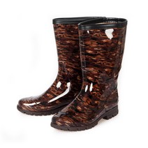 보생 남성용 투명 방한 갯벌 낚시장화, 밀리터리, 275