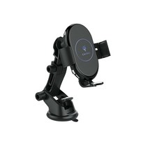 카보스 차량용 무선 고속 충전 거치대 CBS-9800, 1개, BLACK