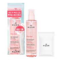 눅스 베리로즈 리프레쉬 토너 200ml + 화장솜 20p 세트, 1세트