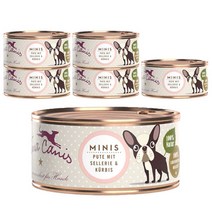 테라카니스 미니 칠면조와 샐러리 강아지 습식사료 6p, 칠면조, 100g, 1세트