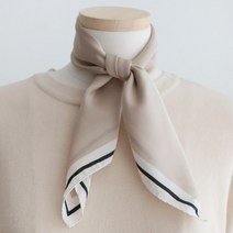 바비수 쁘띠 심플라인 스카프