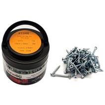 이노공구 석고보드용 외날 나사 백색 3.5 x 32 mm 1346, 100개