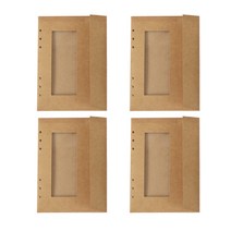 페이퍼리안 6공 창문봉투 크라프트 4p, 1매