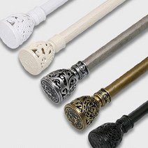 창안애 로얄 커튼봉 25mm, 화이트