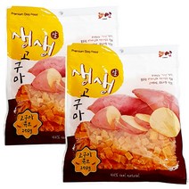 생생고구마 강아지 간식 큐브, 고구마맛, 2개