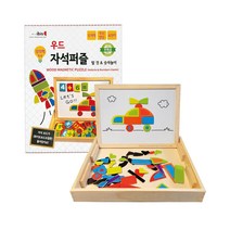 아이비스 우드 자석 퍼즐 SP11489, 화이트