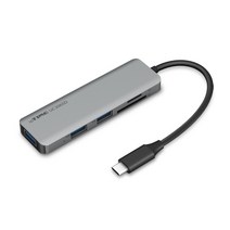 ipTIME USB허브 UC306SD, 그레이