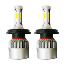 렉서스 MAX 브라이트 36W LED 전조등 H4 하이/로우, 혼합색상, 2개