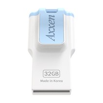 액센 i Passion USB 2.0 메모리 블루 Axxen H43 QUAD, 32GB
