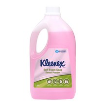 크리넥스 소프트 폼 솝 스윗파우더향, 1개, 1.95L