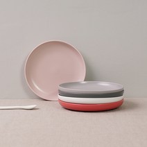 보울보울 볼볼홈파티 디저트 플레이트 세트 18cm, 1세트, 5종
