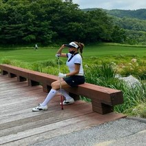 셀버 여성 골프 니삭스 4p, 화이트