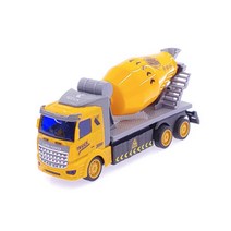 27Mhz 1/48 DIY 시티 3in1 레미콘트럭 무선조종RC CBT789305, 옐로우