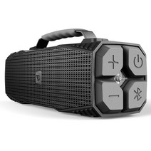 DreamWave LED 랜턴 탑재 와이어리스 아웃도어 블루투스 스피커 ELEMENTAL, Graphite