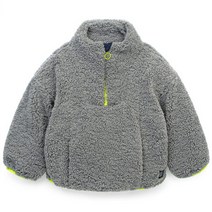 쁘띠뮤 아동용 루즈 오버핏 후리스 점퍼 DMHBT09