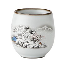 기헌 설경 여요 월백 원융 찻잔 2214694, 1개