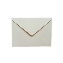 컬러 초대장 레자크지 엽서봉투 180 x 120 mm, 줄연미색, 100개