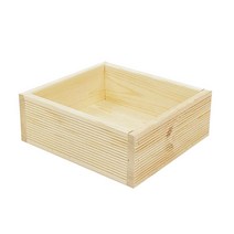 네이쳐 원목 수납박스13 16 x 13 x 9 cm, 혼합색상, 1개