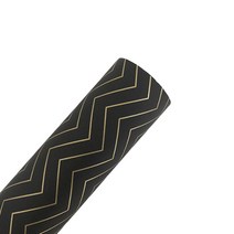 티나피크닉 선물포장지 지그재그 10m, 회색, 1개