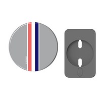 트라이코지 맥세이프 무선충전기 보호 커버 하드케이스, 컬러라인_핫핑크그레이, 1개