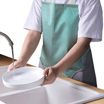 방수 앞치마, 그린, 1개