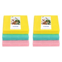 쓱싹 국산 두꺼운 부직포 삼색행주 랜덤발송 20p, 2세트