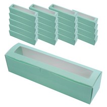 봄91 마카롱 6구 포장 창상자 24 x 6 x 6 cm M5, 민트, 20개