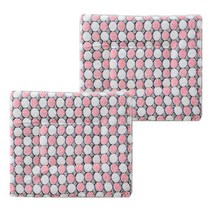 반려동물 꿀잠을 부르는 부드러운 방석 2p, 핑크도트