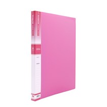 클리어 파일 Hc133 B4 20p, 분홍색, 45개