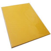 색도화지 4절 진노랑 KF8 50p, 1개