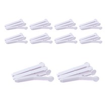 멀티 밀봉클립, 화이트, 10개