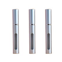 휴대용 스프레이 향수 공병 5ml, 실버, 1개