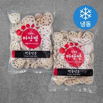 마당발 연근 (냉동), 1kg, 2개