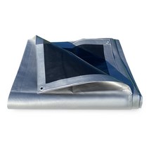 쾌청 타프 그늘막 UV특수지 5.2m x 5.2m, 실버, 1개