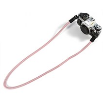 코엠 미러리스 카메라 넥스트랩 고리형 105cm, 핑크, 1개