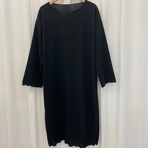 안다로미 데일리 라운드넥 골지 원피스
