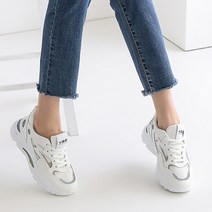 멜팅나인 여성용 오버솔 키높이 운동화 TW2111