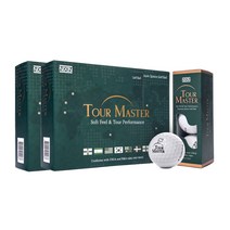 넥센 투어마스터 고반발 골프공 3피스 12p, 화이트, 2개