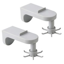 후크 회전 조리기구 걸이 YT_RA464, 그레이, 2개