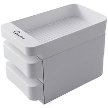 탑시가 신선 보관 레이어 3단 계란 보관함, 화이트