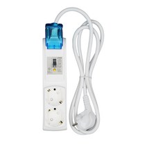 지앤탭 고용량 누전차단 멀티탭 2구 5호 + 안전커버 랜덤발송, 1세트, 4.5m