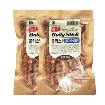 네츄럴이엑스 불리스틱 닭가슴살말이 70g, 2개, 소+닭고기