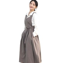 오투라이프 에이프런 모네 앞치마, 브라운그레이
