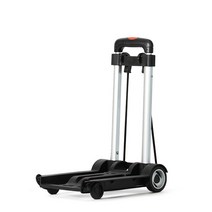 폴딩 미니 쇼핑 핸드카트 기본형 알루미늄프레임, 실버, 1개