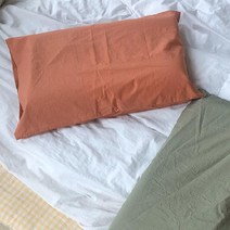 에이슬립 바이오워싱 베개커버 자루형 2p