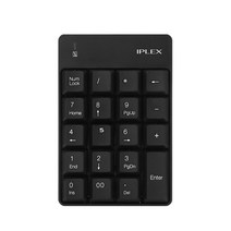 IPLEX 미니숫자 유선 키패드, NKB-100, 블랙