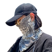 진호 자외선 차단 안면마스크, 화이트